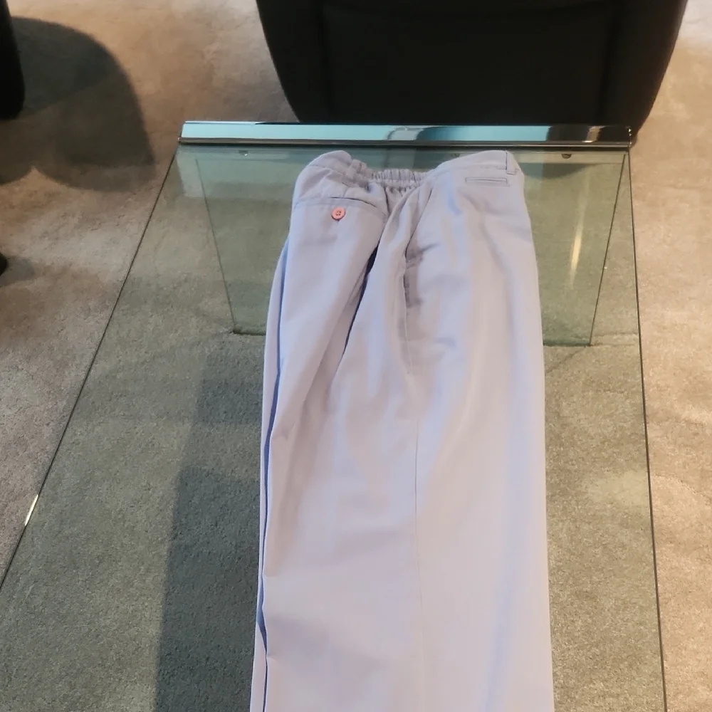 Studio Works Straight Leg Pants - Light Blue - Picture 3 of 3